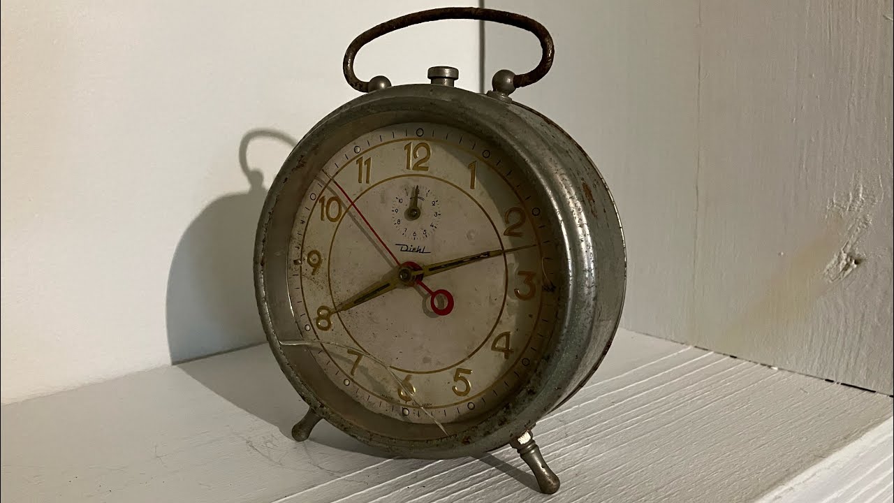A crusty Diehl alarm clock+Upcoming video announcement ￼