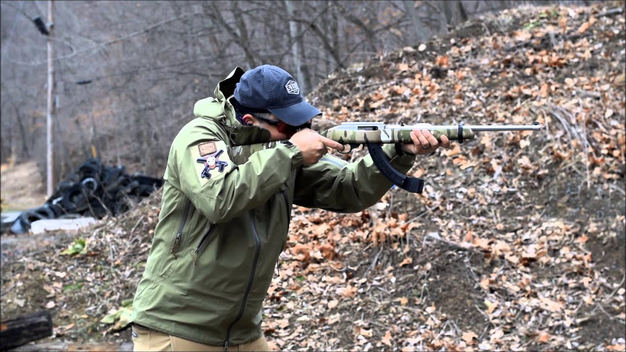 SWR Spectre test and rapid fire of rimfire and 9mm. - YouTube