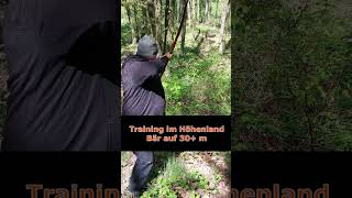 #primitive 3d #archery Bär im Höhenland #osage #bow #selfbow #primitivbow #recurvebow #shortsfeed