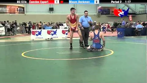 University Natls FS  60 KG / 132.25 lbs: Camden Ep...