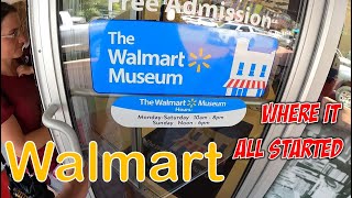 The Walmart Museum In Bentonville AR, in less than 3 min