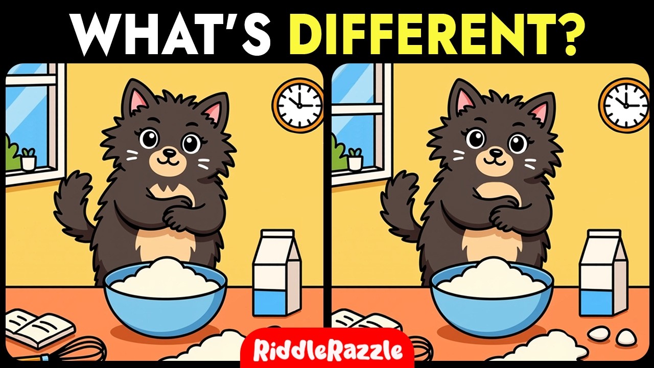 Train Your Brain / Spot 3 Differences! Try This 10-Minute Brain Workout