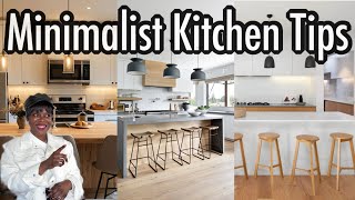 Creating a Minimalist Kitchen|| Declutter|| Clean and simplify