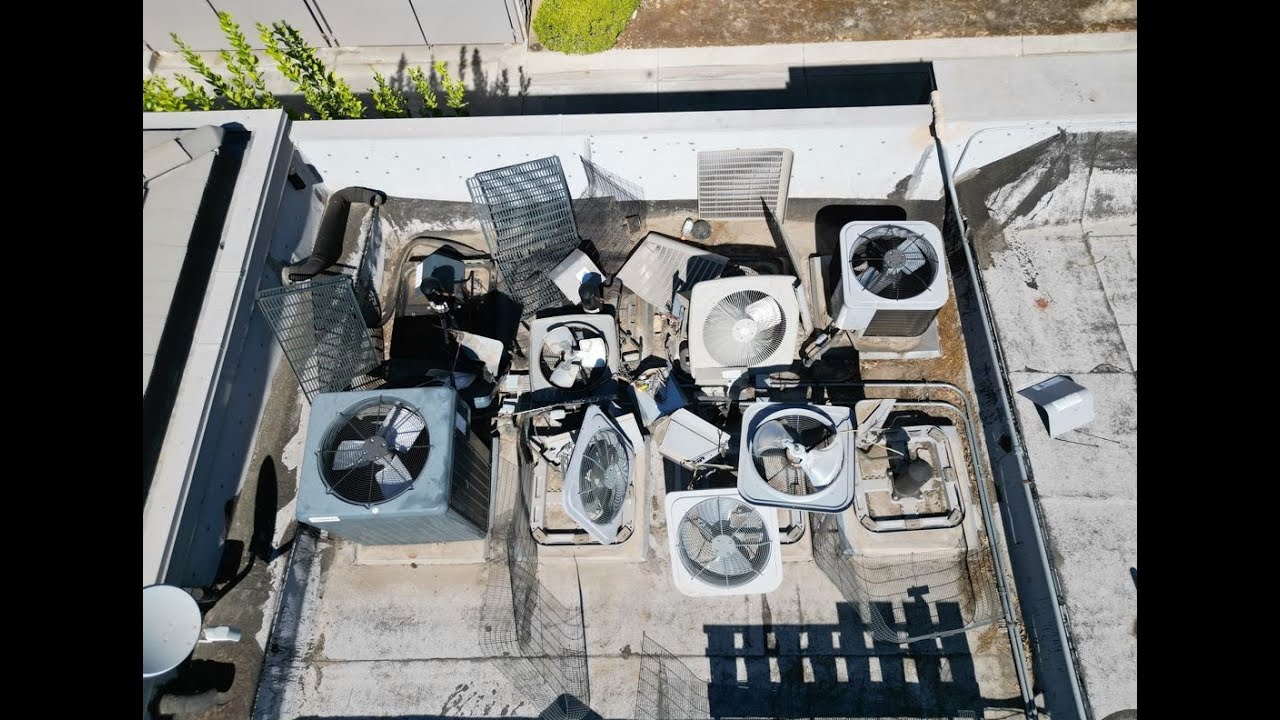 Thieves target Fresno salon, stealing AC unit wires amid heatwave - YouTube