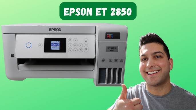 Best EcoTank Printer for Home. Epson EcoTank ET-2856 Print/Scan