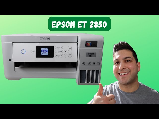 Epson ET 2850 Unboxing Setup & Review 