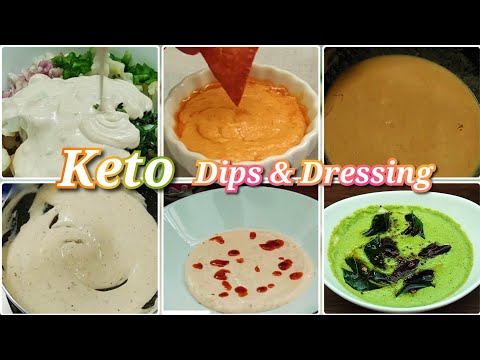 6 BEST Low Carb  Keto Dips  Dressings To Lose Weight