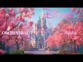 [focus] sweet disney orchestral for a productive spring day 🎻☀️ cherry blossom path at disneyland ✨🌸