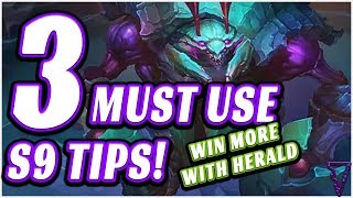 3 Strategies You MUST Use In Season 9 - (Win More/Climb In League of Legends)