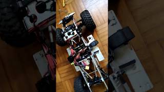 Mzr Traxxial 110 Rc Scaler A Closer Wiew On Self-Steerig Rear Axle