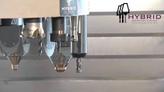 Industrial 3D Printing for CNCs by Hybrid Manufacturing Technologies