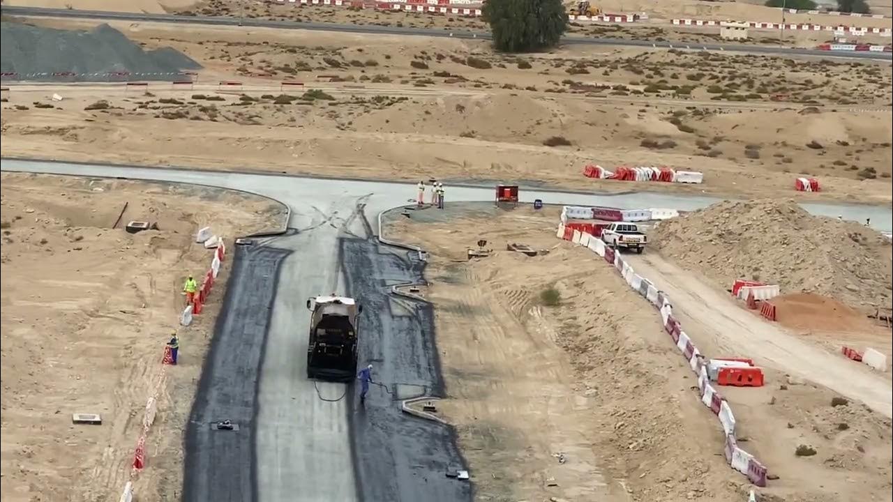 road-construction-process-in-dubai-road-construction-dubai-youtube