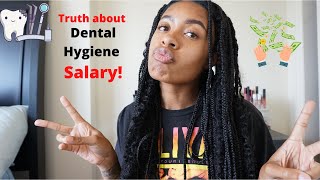Dental Hygienist Salary State to State! #futureRDH #money #Dentalhygienejourney