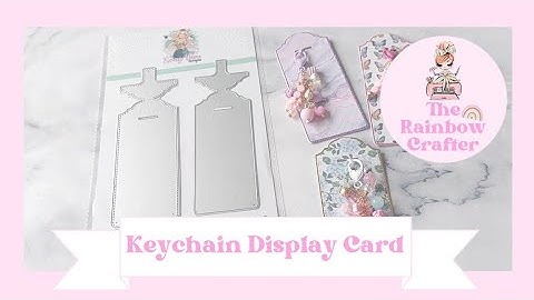 Scrapdiva Designs Keychain Display Card @ScrapDiva29 #scrapdivadesigns
