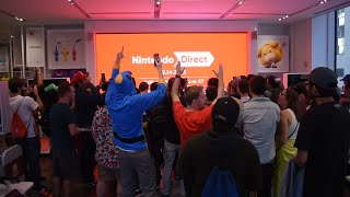 Nintendo Direct 9.14.2023 Live Reactions at Nintendo NY