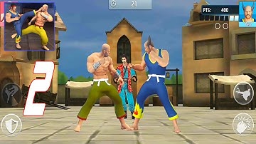 Hyper Karate Fighter Kung Ku Fighting Game Walkthrough Part 2 Gameplay