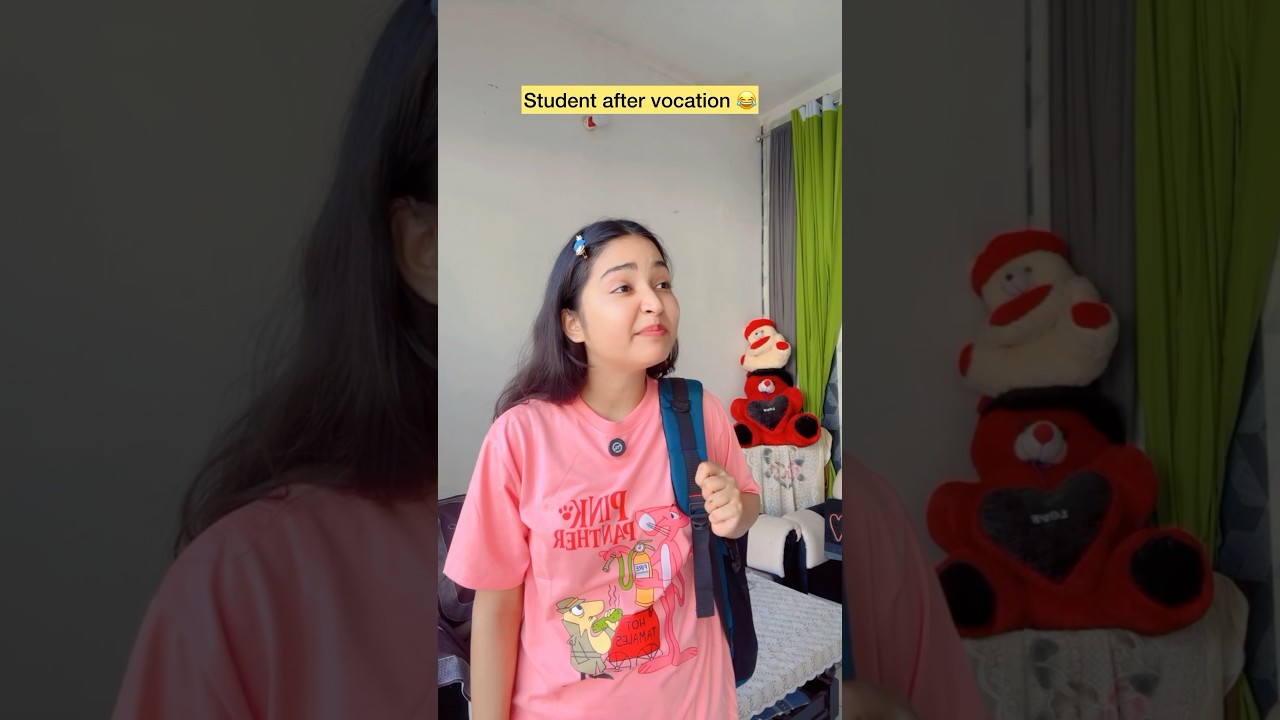 Students after vocation 😂 