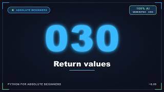 function return values