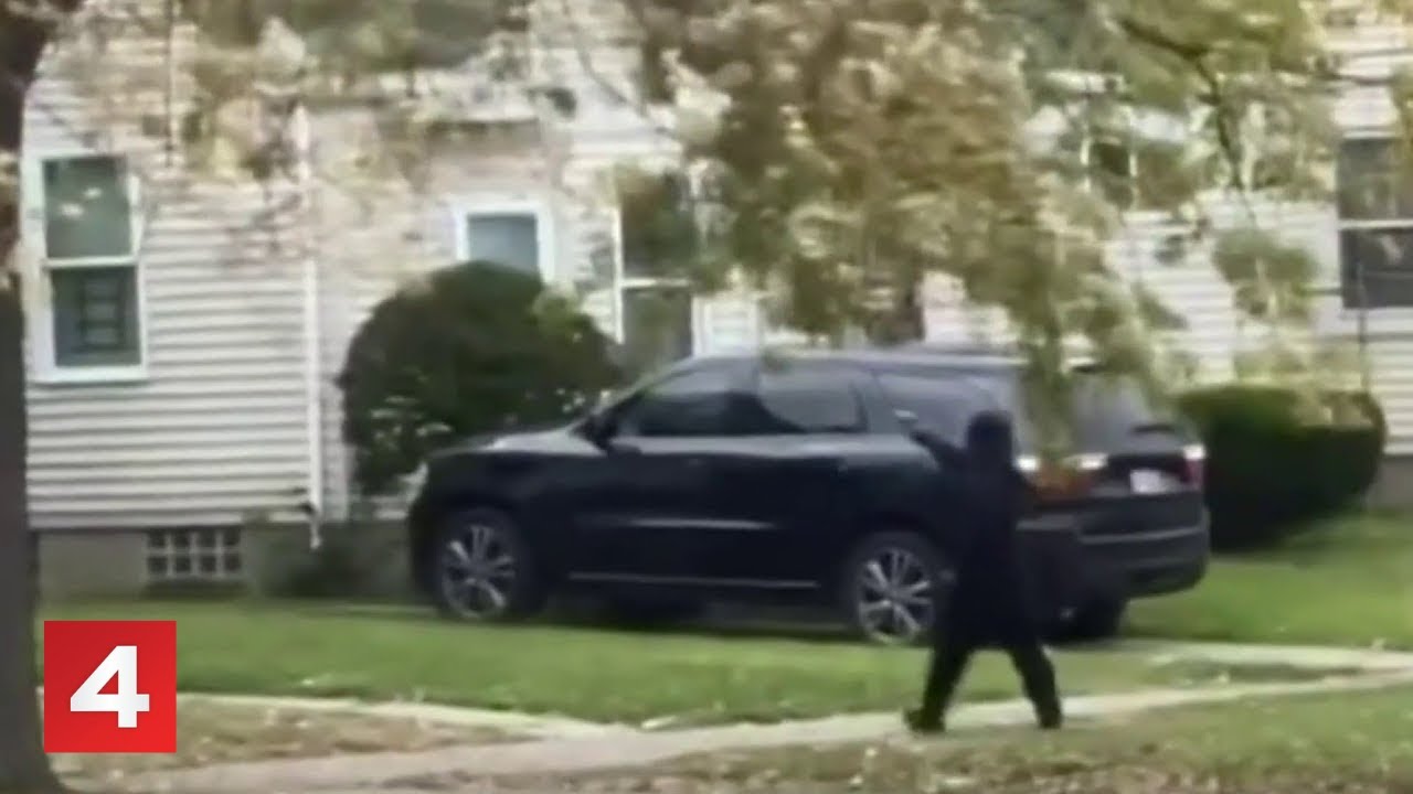 Neighbor records gunman firing shots into occupied Detroit home YouTube