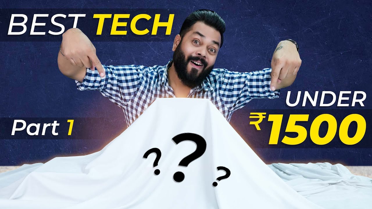 Top 5 Best Tech Gadgets Under Rs.1500 | Part 1 ⚡ September 2021