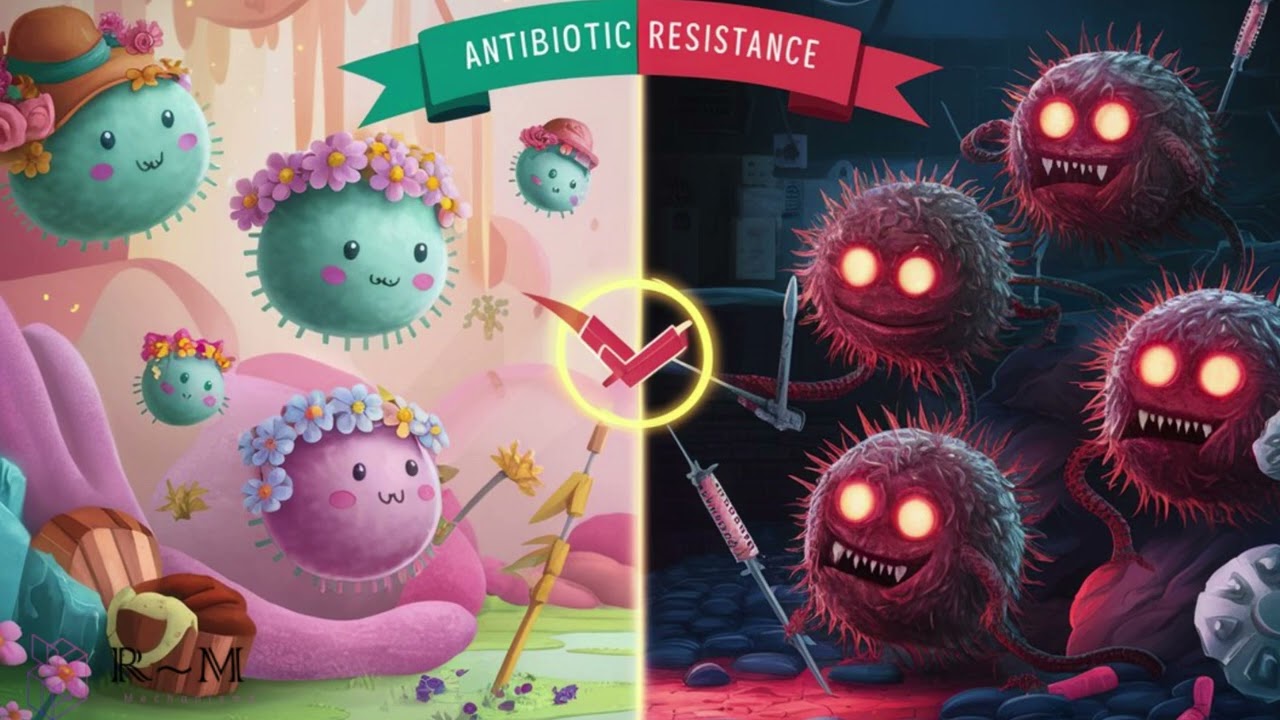 المضاد الحيوي ممكن ينهي حياتك!!