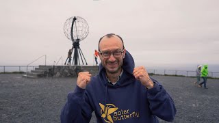 Day 77: SolarButterfly in the North Cape - The Europe’s most northerly point