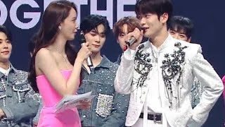 YOONA SNSD (임윤아) × JAEHYUN NCT (재현) moment screenshot 4