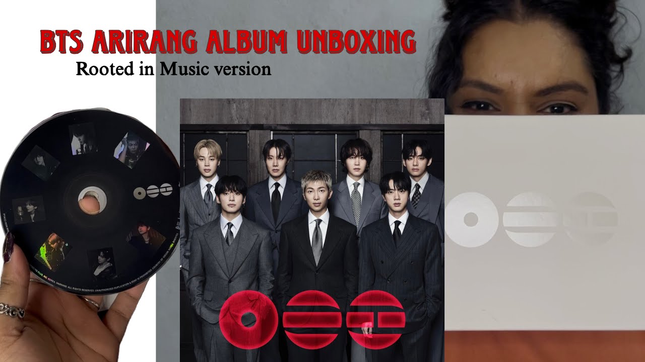 BTS ARIRANG Album Unboxing 📦 Rooted in Music Version | OT7