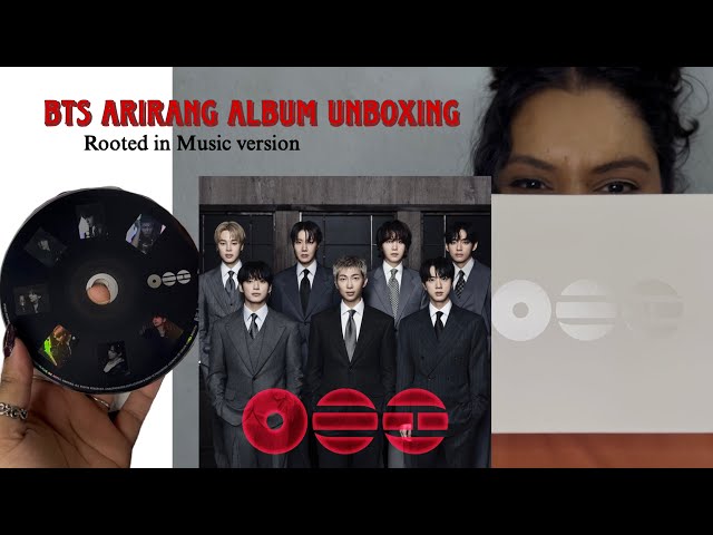 BTS ARIRANG Album Unboxing 📦 Rooted in Music Version | OT7