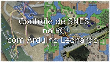 Controle de Super Nintendo com Arduino Leonardo!