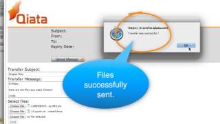 Qiata FTA - Invite-to-Transfer - Invite someone to send you files