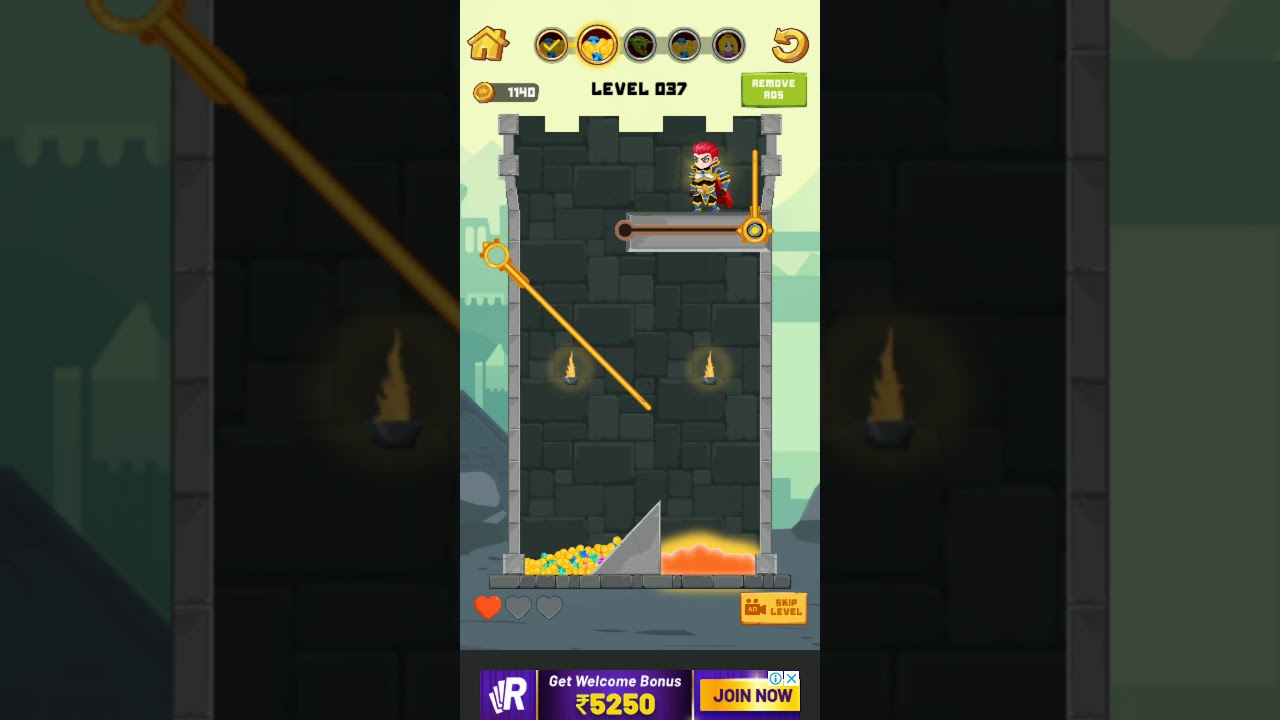 Hero Rescue level :- 37