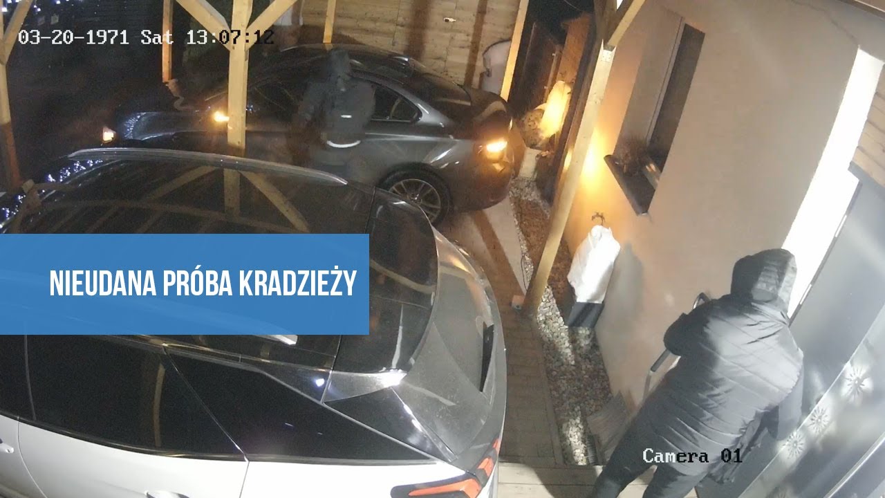 Nieudana próba kradzieży samochodu BMW M2 - Kradzież na walizkę