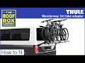 Thule WanderWay 3rd Bike Adapter - How to fit