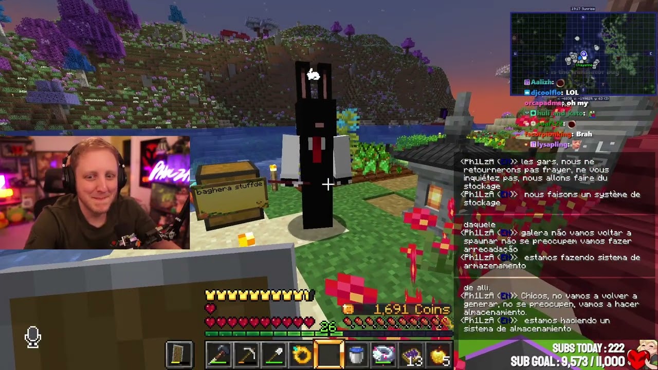 QSMP Philza has his Home Inspected by Federation Bunny