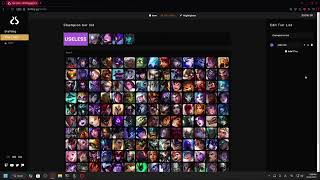 LS useless champion tier list 15.22 LS useless champion tier list 15.22