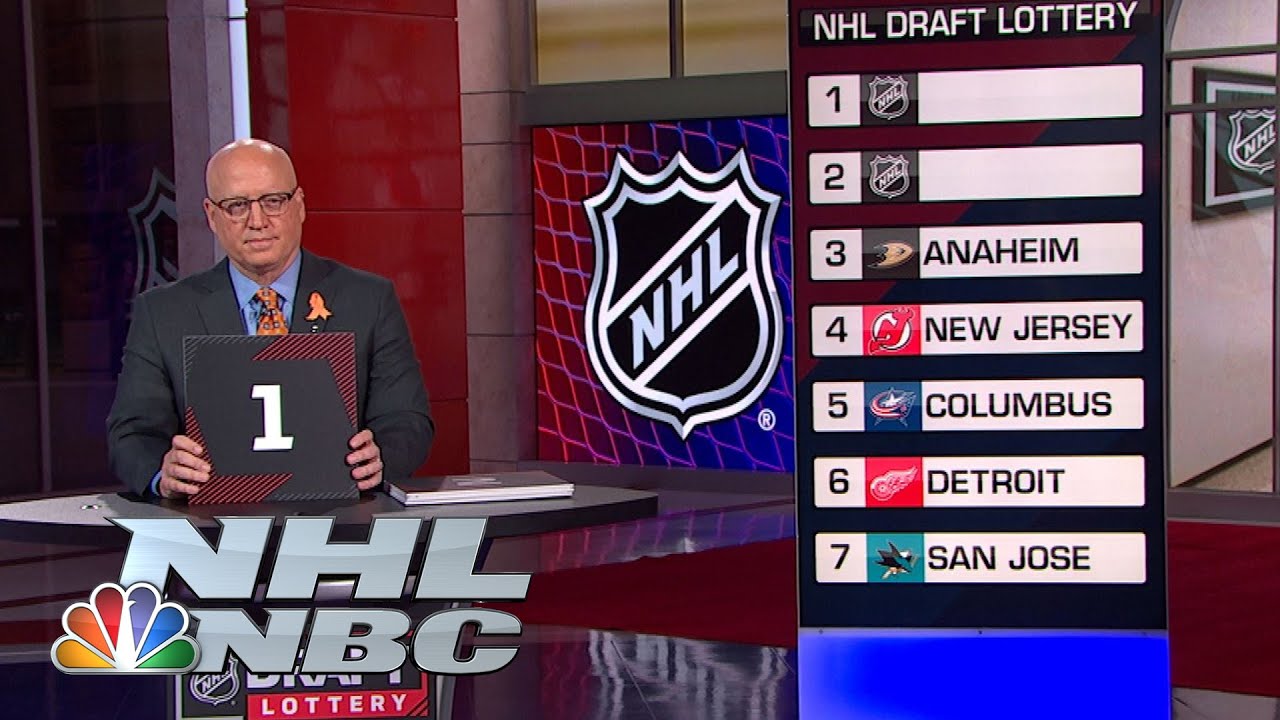 Canadiens win NHL draft lottery; Devils move up to No. 2