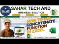 How to Use CONCAT Function in Excel | Combine Text Easily