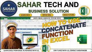 How to Use CONCAT Function in Excel | Combine Text Easily