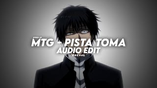 MTG - PISTA TOMA [speed up]「 edit audio 」 Resimi