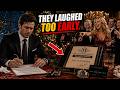 In Tears, He Signs the Divorce Papers at Christmas Party — Her entire Family Laughed Unaware He is