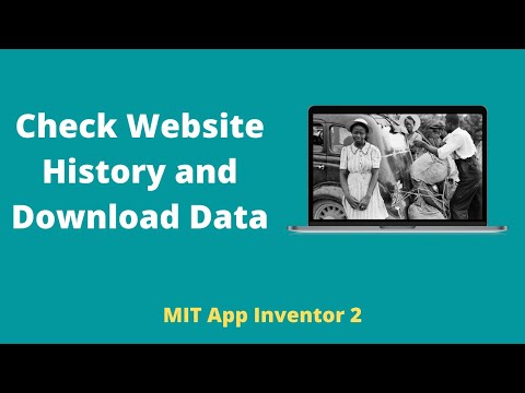 How To Use Archive Website To Download Deleted Data [ App Inventor Extension ]