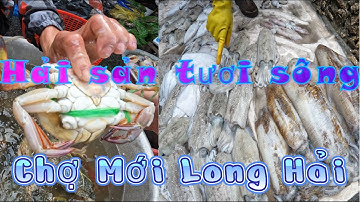 Chợ Mới Long Hải - Chợ hải sản nổi tiếng tại Vũng Tàu