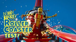 Download Lagu Dummy Bucky’s Roller Coaster Test! MP3