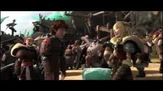 HTTYD2 Hiccup and Astrid Kiss [HD]