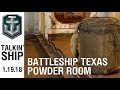 Talkin' Ship - USS Texas Powder Room