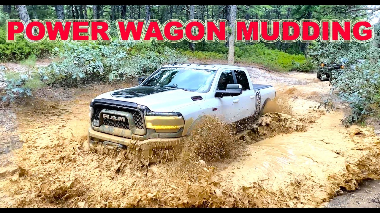 Dodge Ram 2500 Power Wagon 2023 Mudding Compilation Off Road 4x4 - YouTube