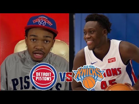 Pistons vs Knicks Preseason Game 1 PREVIEW! - YouTube