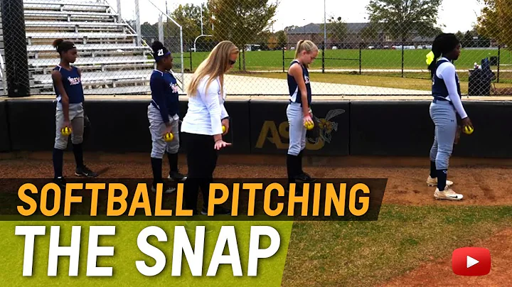 Youth Softball Pitching - Working on the Snap - Co...