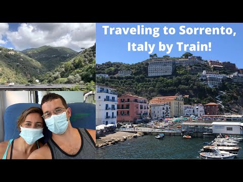 Traveling from Altamura to Sorrento by Train + Airbnb Tour | Italy Travel Vlog #5
